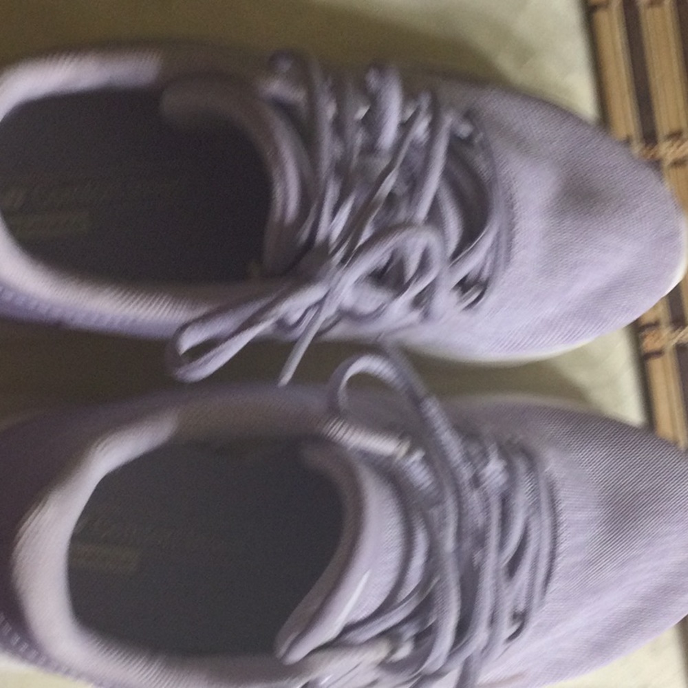 New Balance sneakers.  Plum.  Worn once
